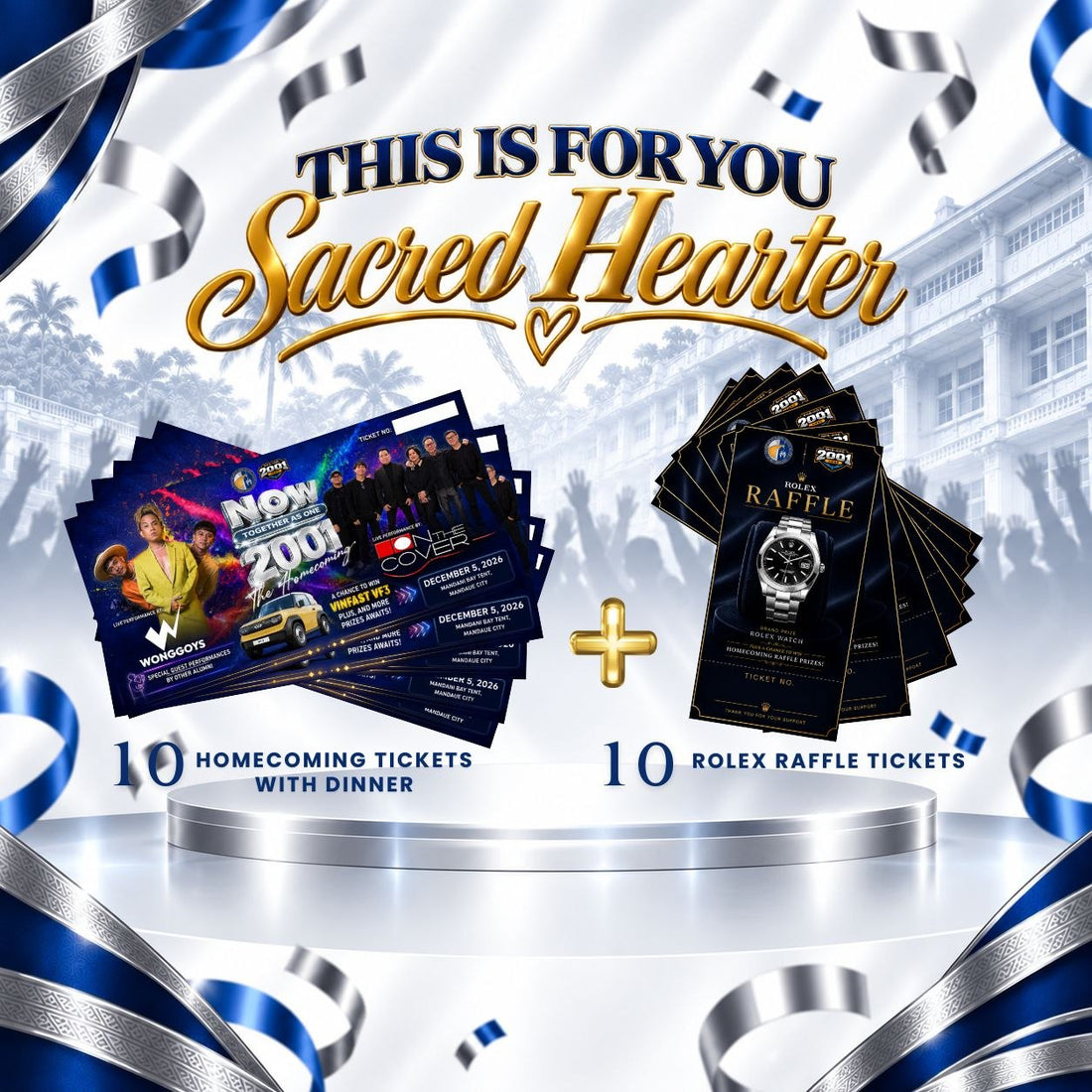 Bring the Class Together: Introducing the Homecoming + Rolex Raffle 10+10 Bundle